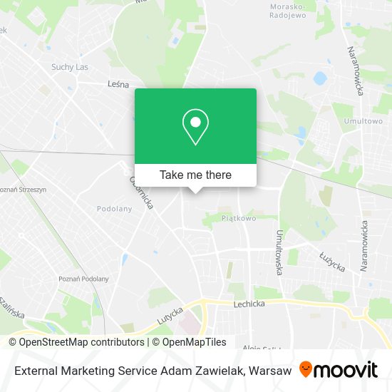 External Marketing Service Adam Zawielak map