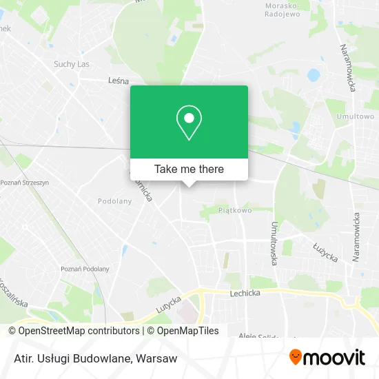 Atir. Usługi Budowlane map