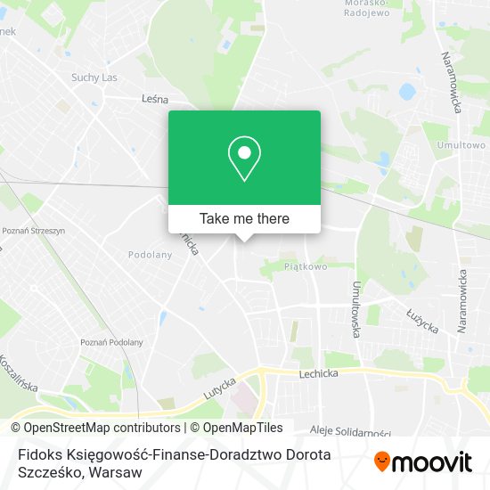 Fidoks Księgowość-Finanse-Doradztwo Dorota Szcześko map