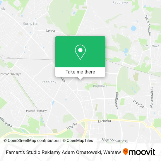 Карта Famart's Studio Reklamy Adam Ornatowski