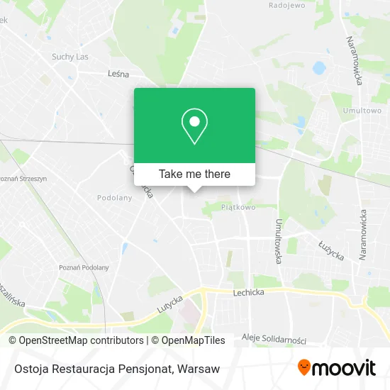 Ostoja Restauracja Pensjonat map