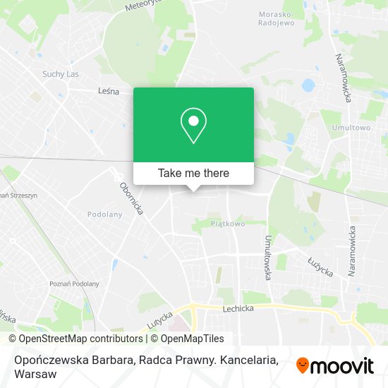 Opończewska Barbara, Radca Prawny. Kancelaria map