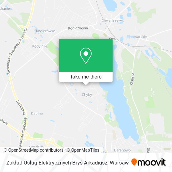 Zakład Usług Elektrycznych Bryś Arkadiusz map