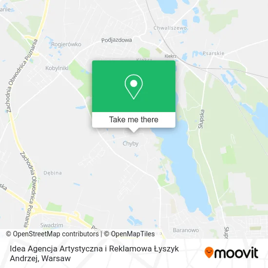 Idea Agencja Artystyczna i Reklamowa Łyszyk Andrzej map