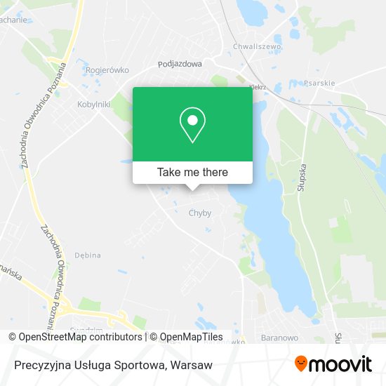 Precyzyjna Usługa Sportowa map