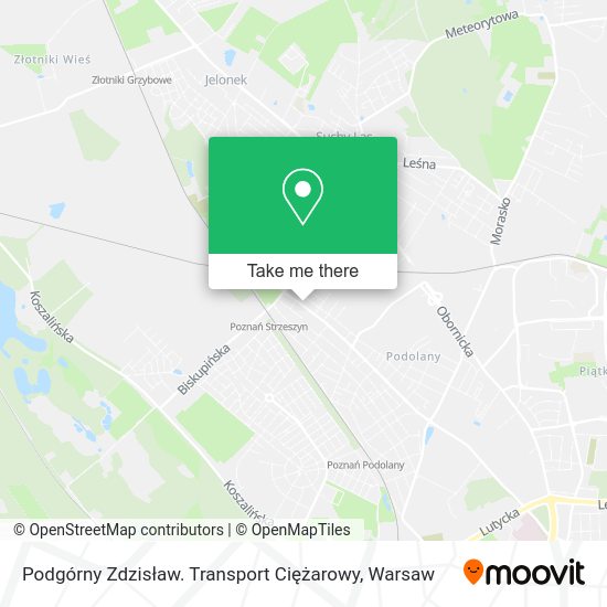 Podgórny Zdzisław. Transport Ciężarowy map