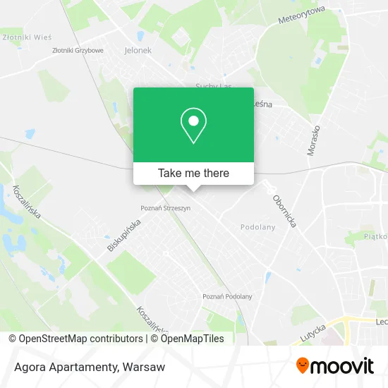 Карта Agora Apartamenty