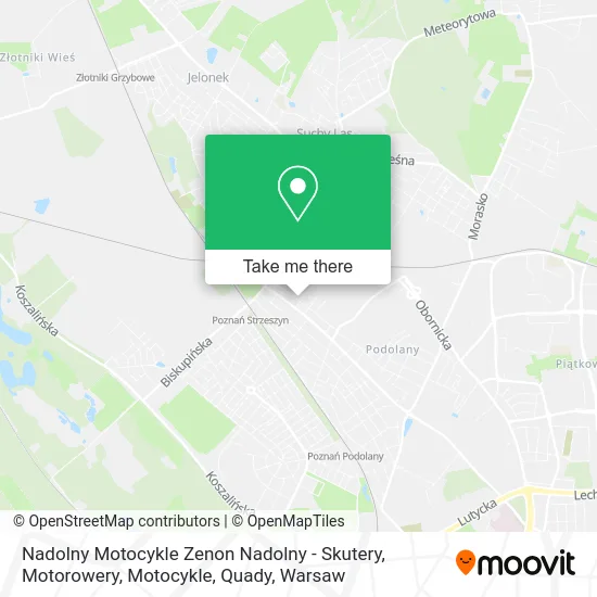 Nadolny Motocykle Zenon Nadolny - Skutery, Motorowery, Motocykle, Quady map