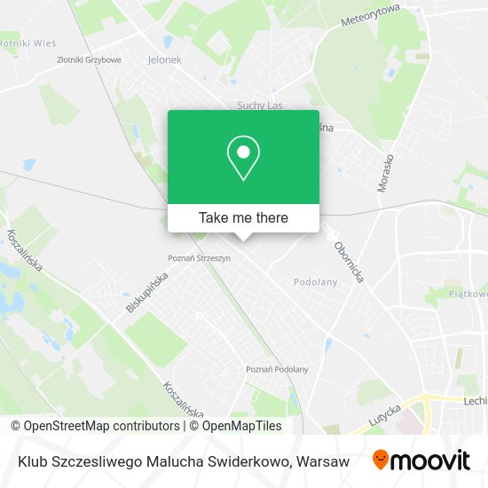 Klub Szczesliwego Malucha Swiderkowo map