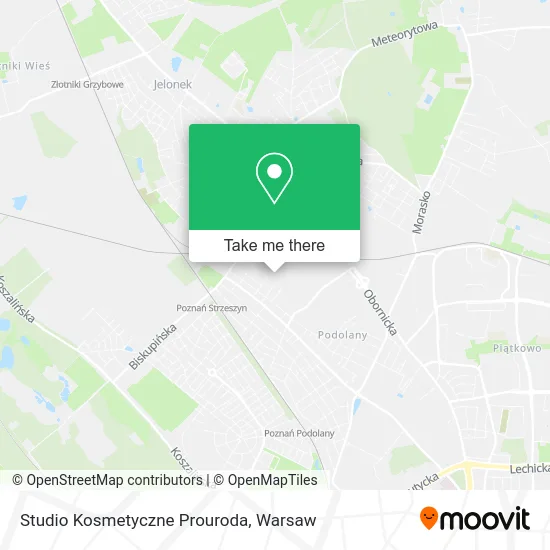 Карта Studio Kosmetyczne Prouroda