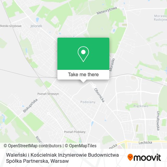 Карта Waleński i Kościelniak Inżynierowie Budownictwa Spółka Partnerska