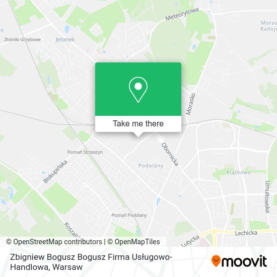 Zbigniew Bogusz Bogusz Firma Usługowo-Handlowa map