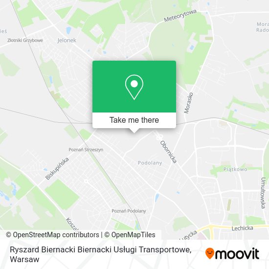 Ryszard Biernacki Biernacki Usługi Transportowe map