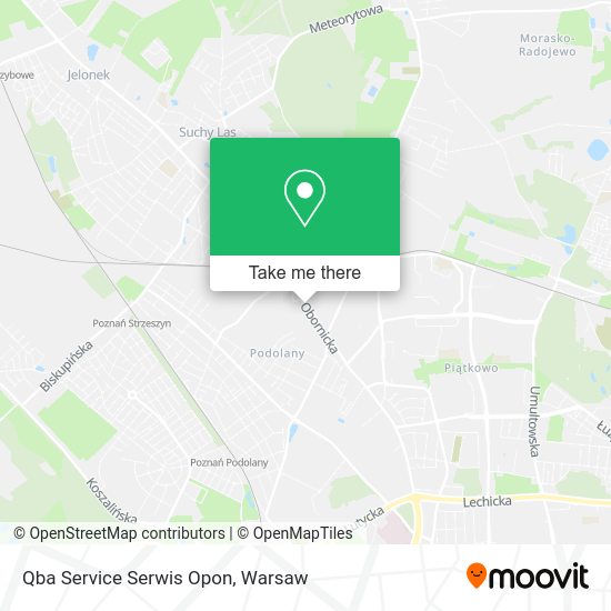 Qba Service Serwis Opon map