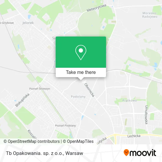Карта Tb Opakowania. sp. z o.o.