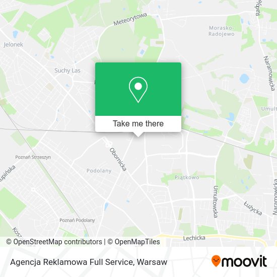 Agencja Reklamowa Full Service map