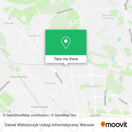 Карта Daniel Waloszczyk Usługi Informatyczne