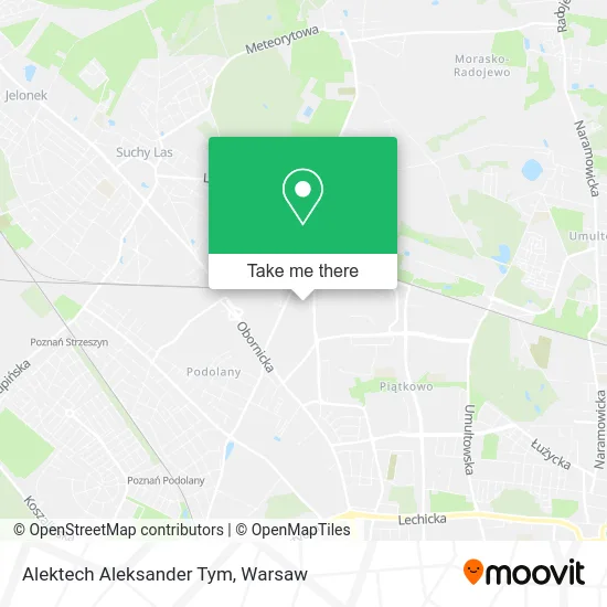 Карта Alektech Aleksander Tym