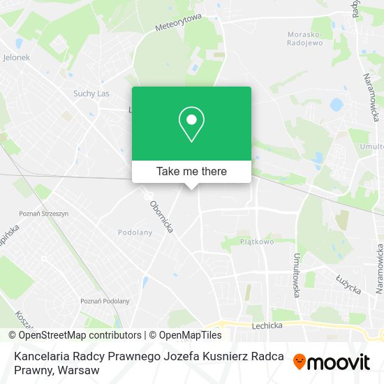 Kancelaria Radcy Prawnego Jozefa Kusnierz Radca Prawny map