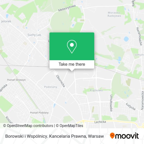 Borowski i Wspólnicy. Kancelaria Prawna map