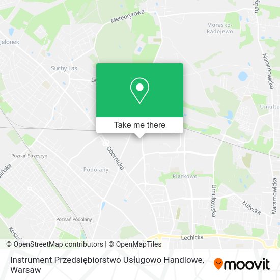 Instrument Przedsiębiorstwo Usługowo Handlowe map