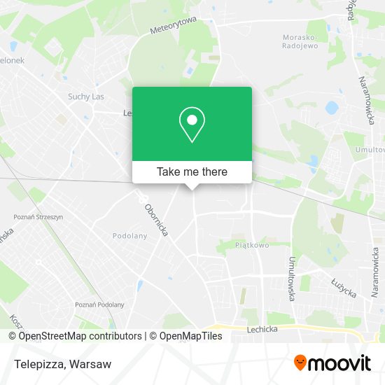 Telepizza map