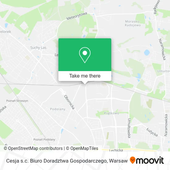 Карта Cesja s.c. Biuro Doradztwa Gospodarczego