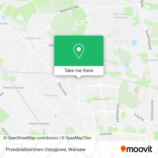 Карта Przedsiebiorstwo Uslugowe