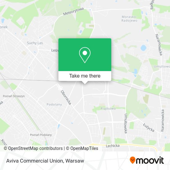 Aviva Commercial Union map