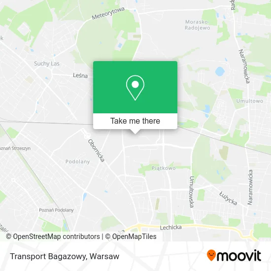 Карта Transport Bagazowy