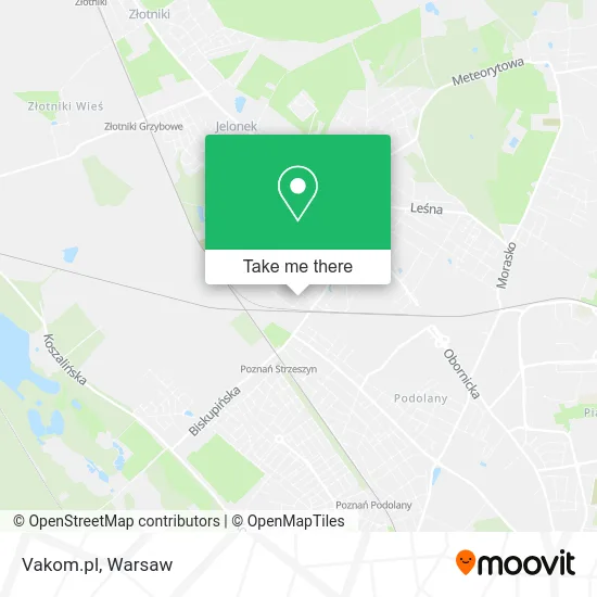 Карта Vakom.pl