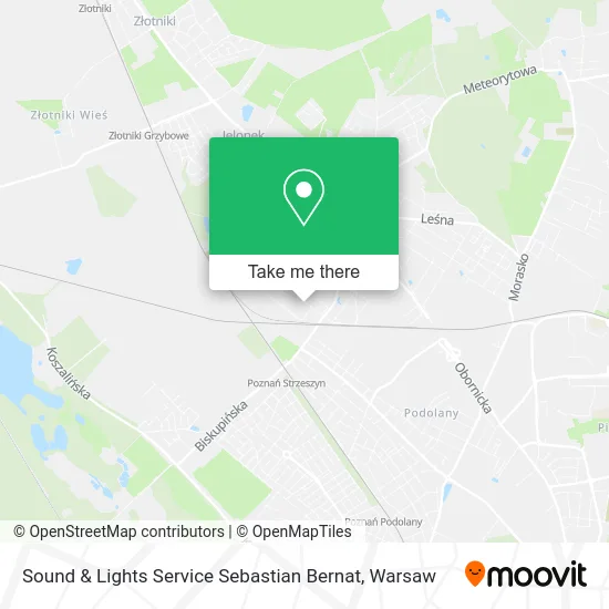 Карта Sound & Lights Service Sebastian Bernat