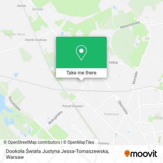 Dookoła Świata Justyna Jessa-Tomaszewska map