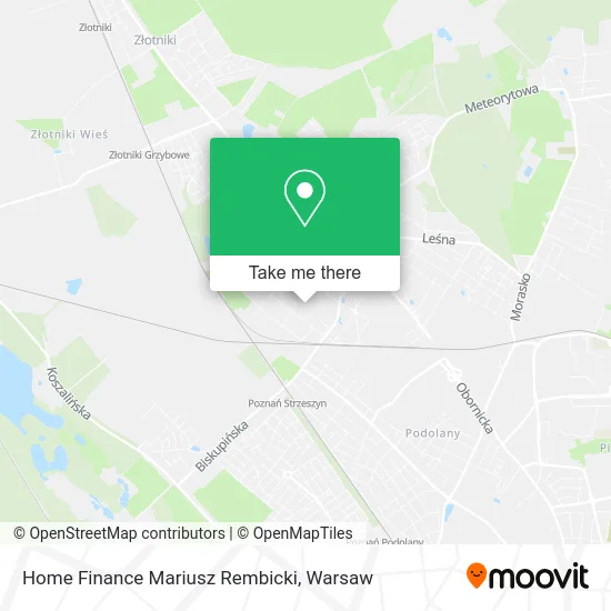 Карта Home Finance Mariusz Rembicki