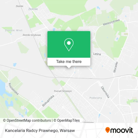 Карта Kancelaria Radcy Prawnego