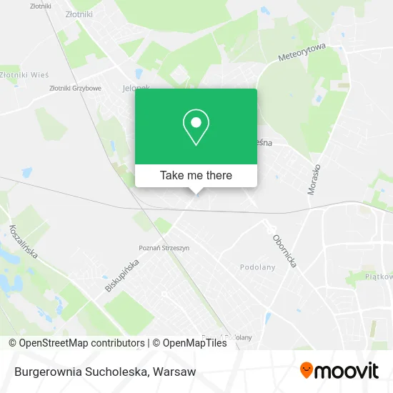 Карта Burgerownia Sucholeska