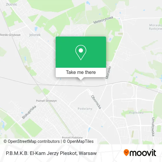 Карта P.B.M.K.B. El-Kam Jerzy Pleskot