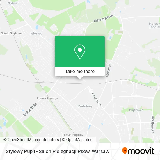 Карта Stylowy Pupil - Salon Pielęgnacji Psów