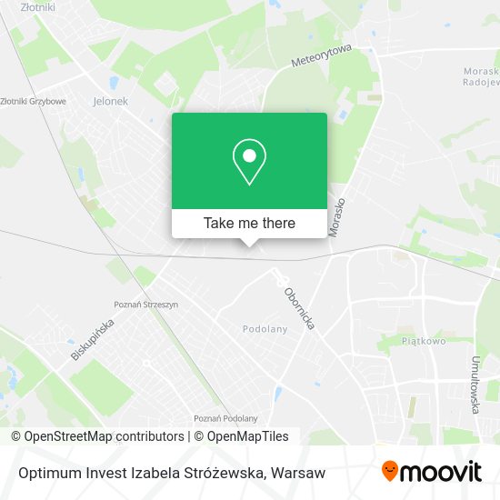 Optimum Invest Izabela Stróżewska map