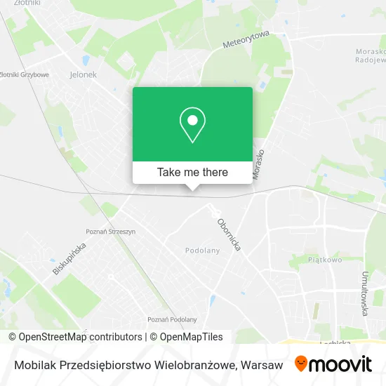 Карта Mobilak Przedsiębiorstwo Wielobranżowe