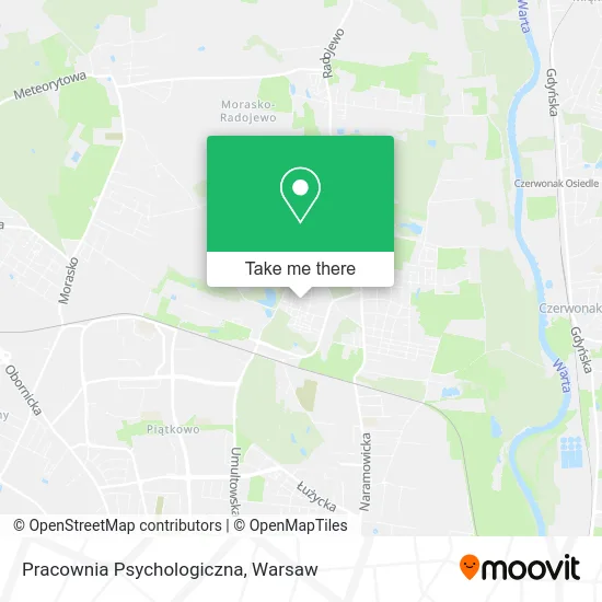 Карта Pracownia Psychologiczna