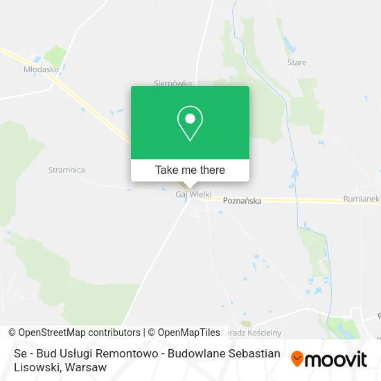 Se - Bud Usługi Remontowo - Budowlane Sebastian Lisowski map
