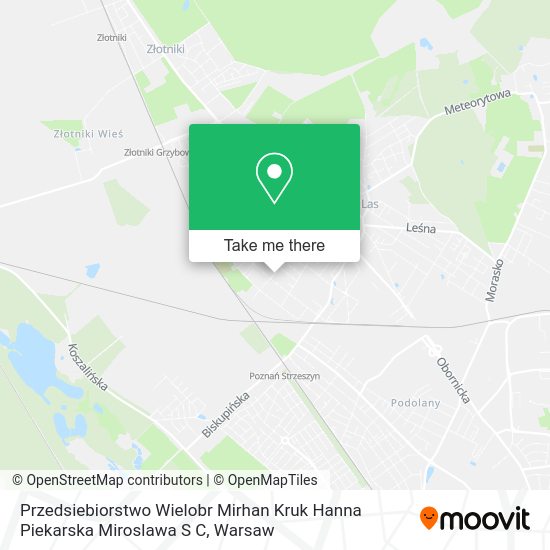 Przedsiebiorstwo Wielobr Mirhan Kruk Hanna Piekarska Miroslawa S C map