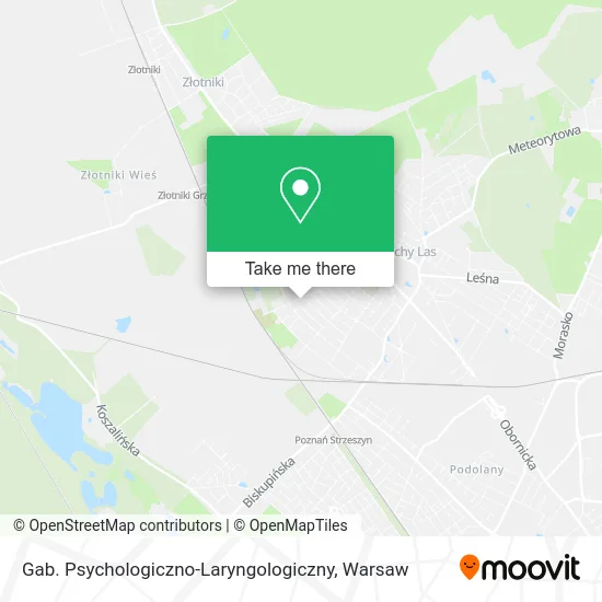 Карта Gab. Psychologiczno-Laryngologiczny