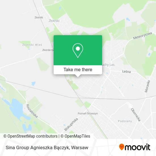 Sina Group Agnieszka Bączyk map