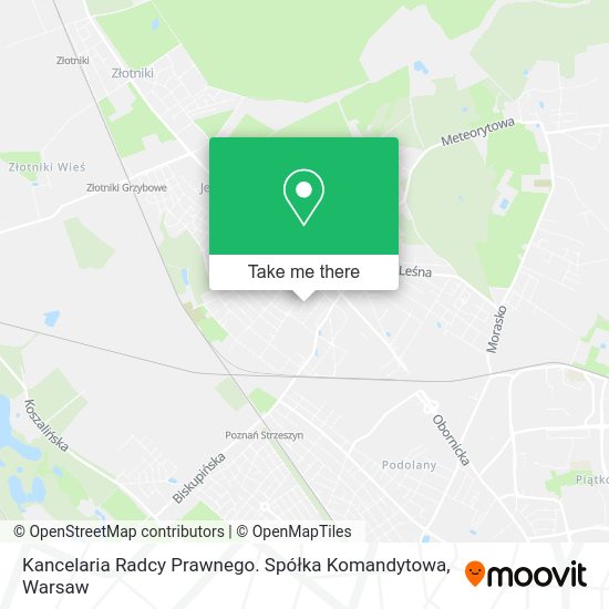 Kancelaria Radcy Prawnego. Spółka Komandytowa map