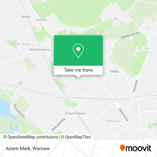 Карта Adam Maik