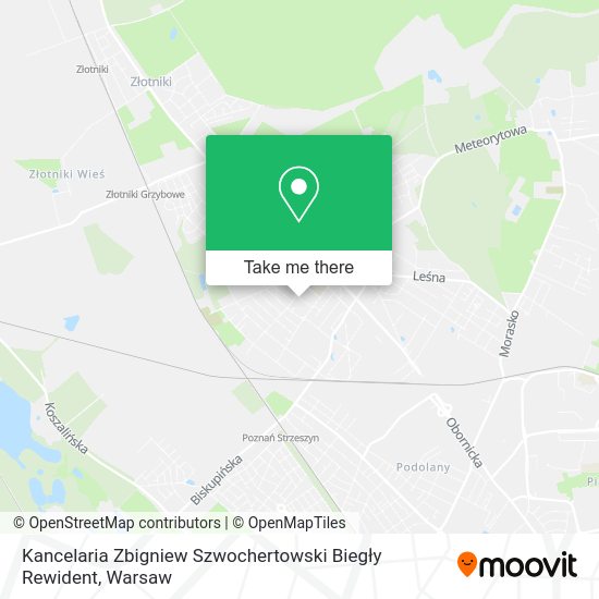 Kancelaria Zbigniew Szwochertowski Biegły Rewident map