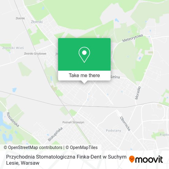 Przychodnia Stomatologiczna Finka-Dent w Suchym Lesie map