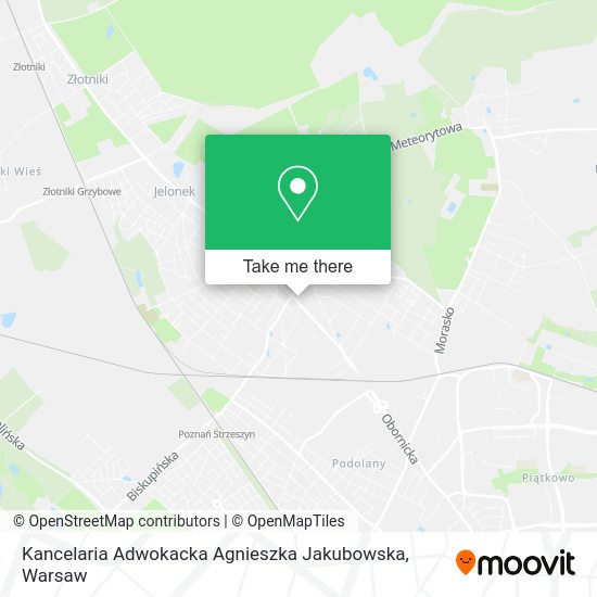 Kancelaria Adwokacka Agnieszka Jakubowska map